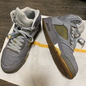 Jordan 5 wolf gray